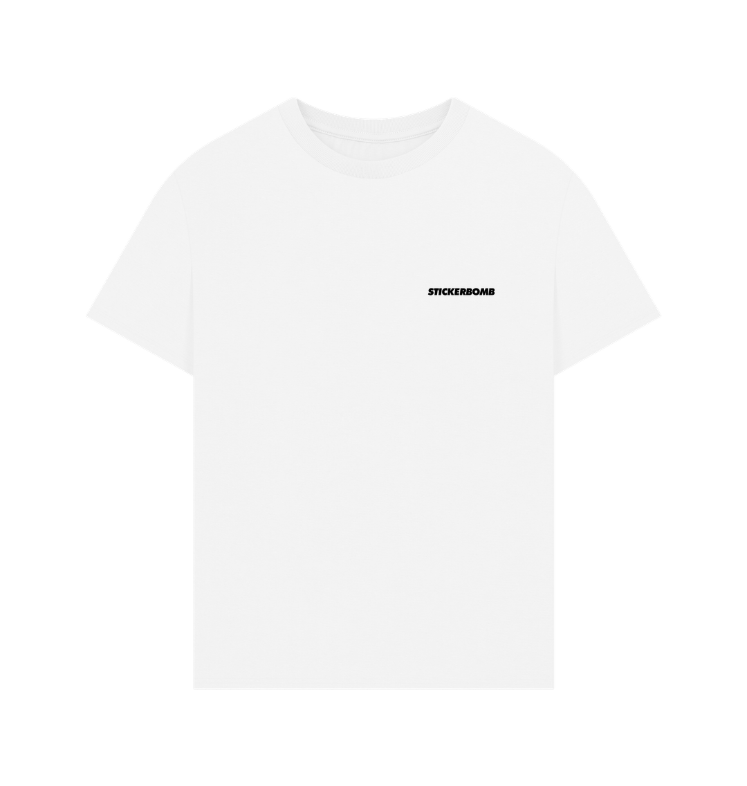 White Blam Tee