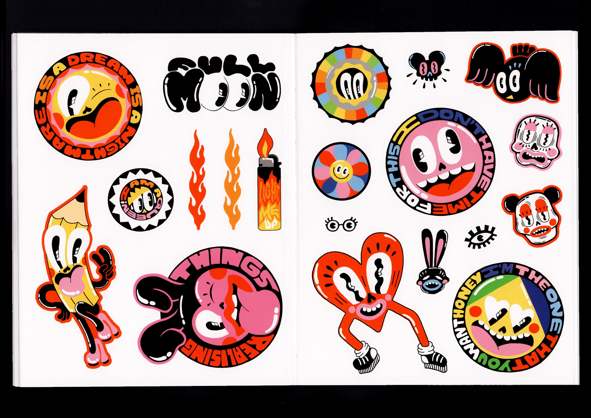 Hattie Stewart's Doodlebomb Sticker Book