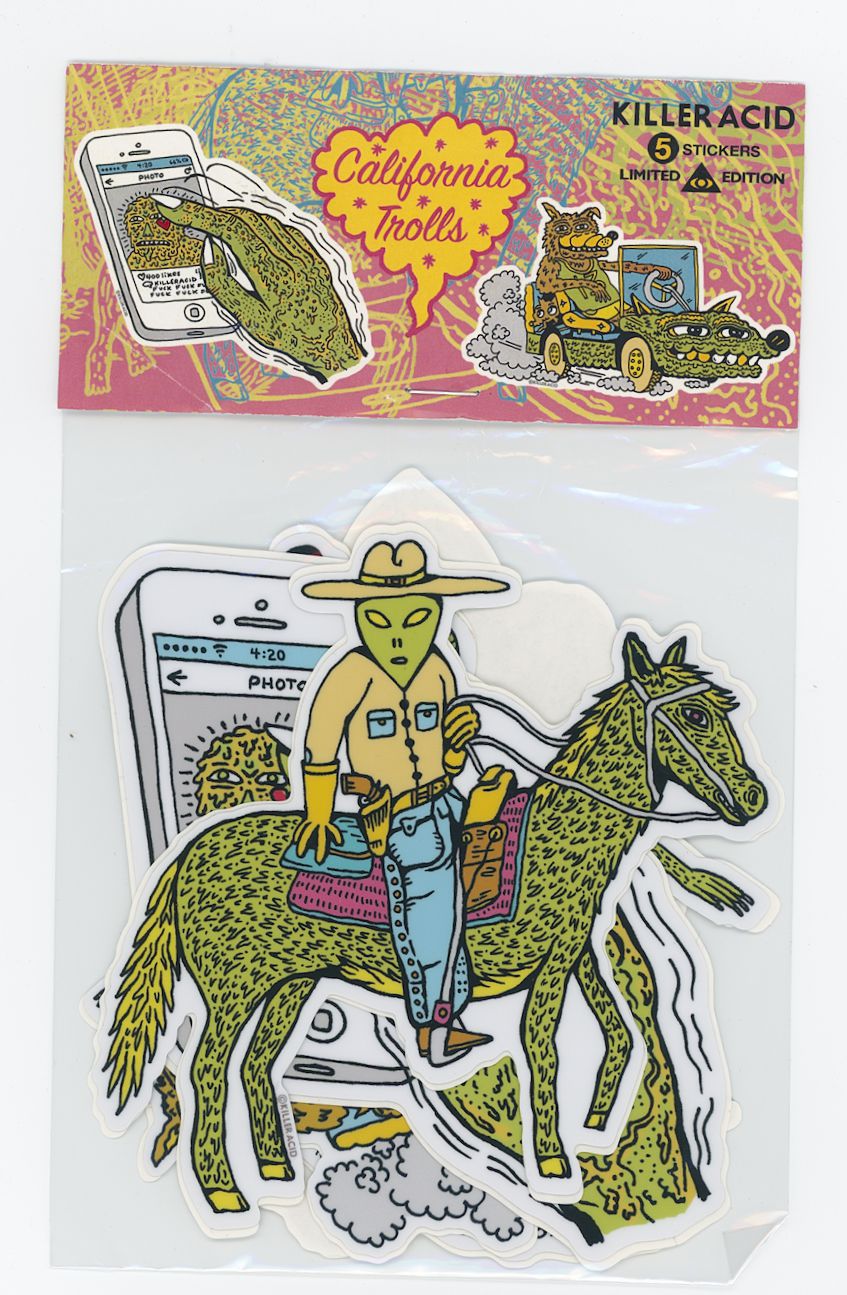 Killer Acid - California Trolls Sticker Pack