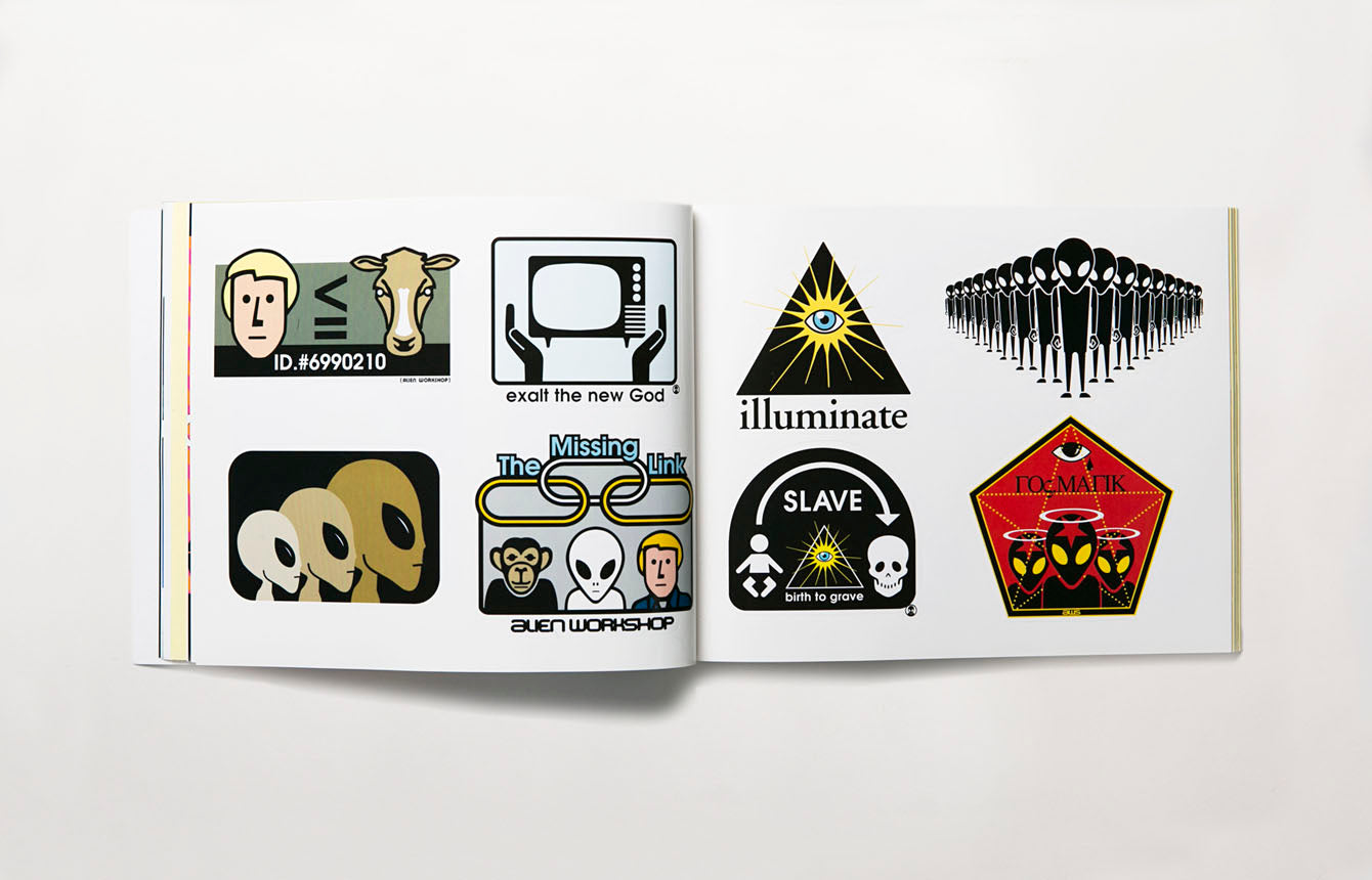 Stickerbomb Skate: 150 Classic Skateboard Stickers